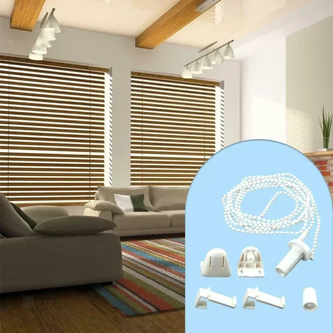 For Roller Curtains Blinds Fitting Repair Kit Roller Chains Coupling Bracket Roller Blind Accessories Household Decor Spare Part - Image 3