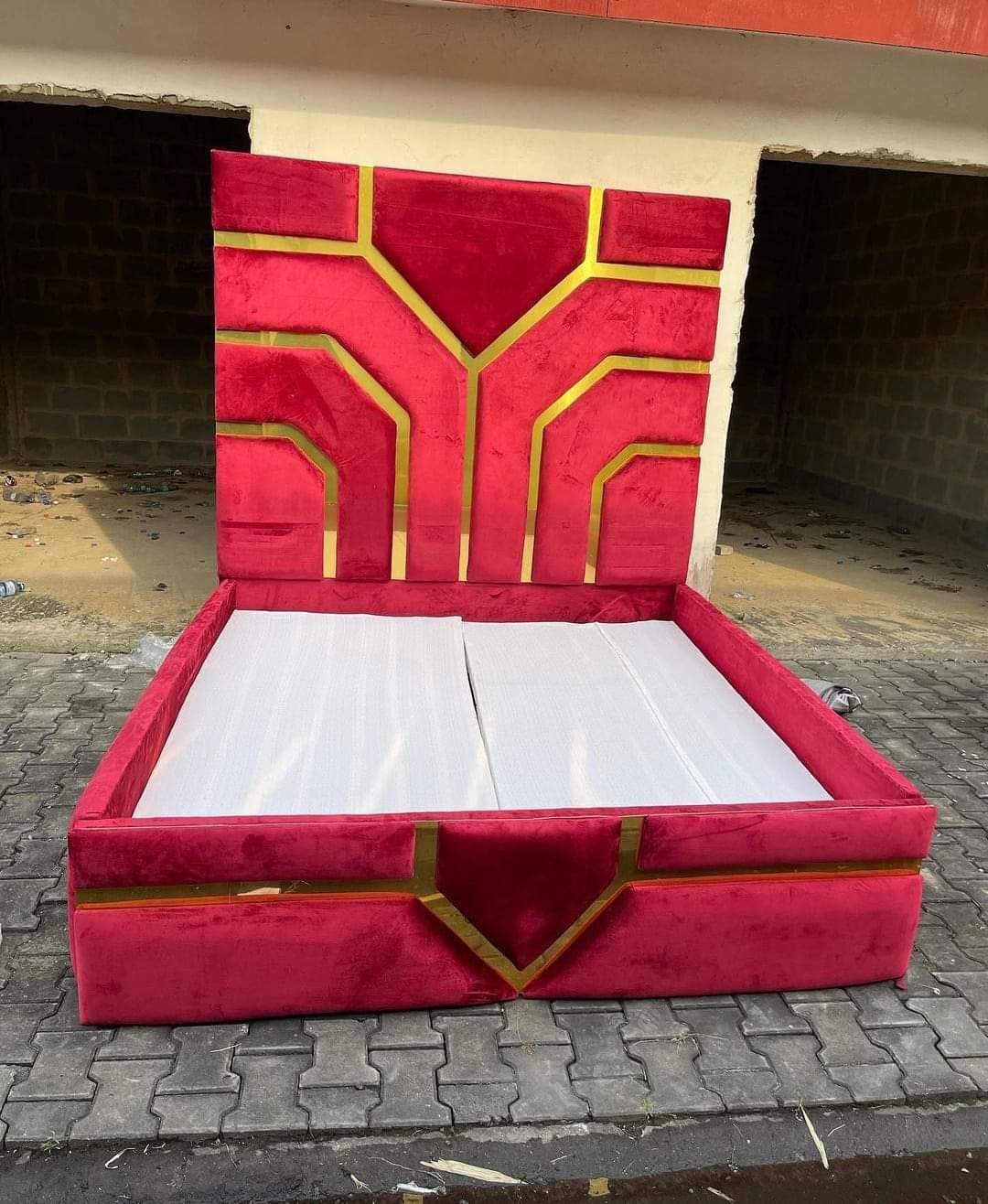 Luxury Upholstered Bed Frame – Modern Design & Premium Comfort