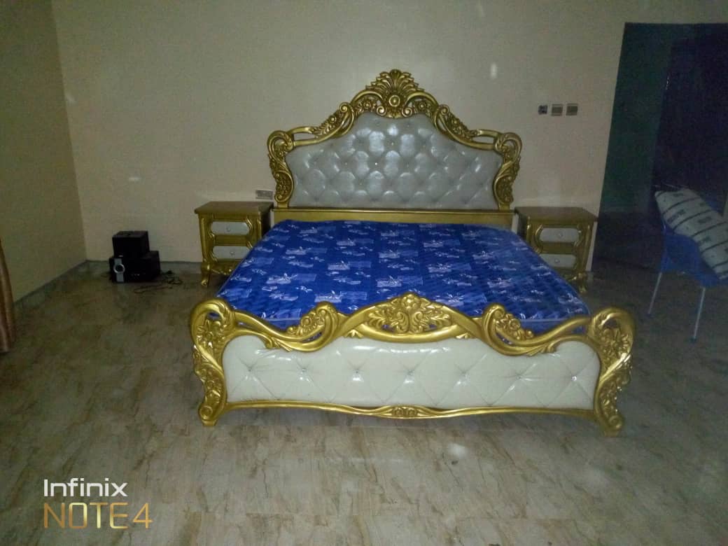 Sun-Pilot Interiors Bed with Frame - Image 4