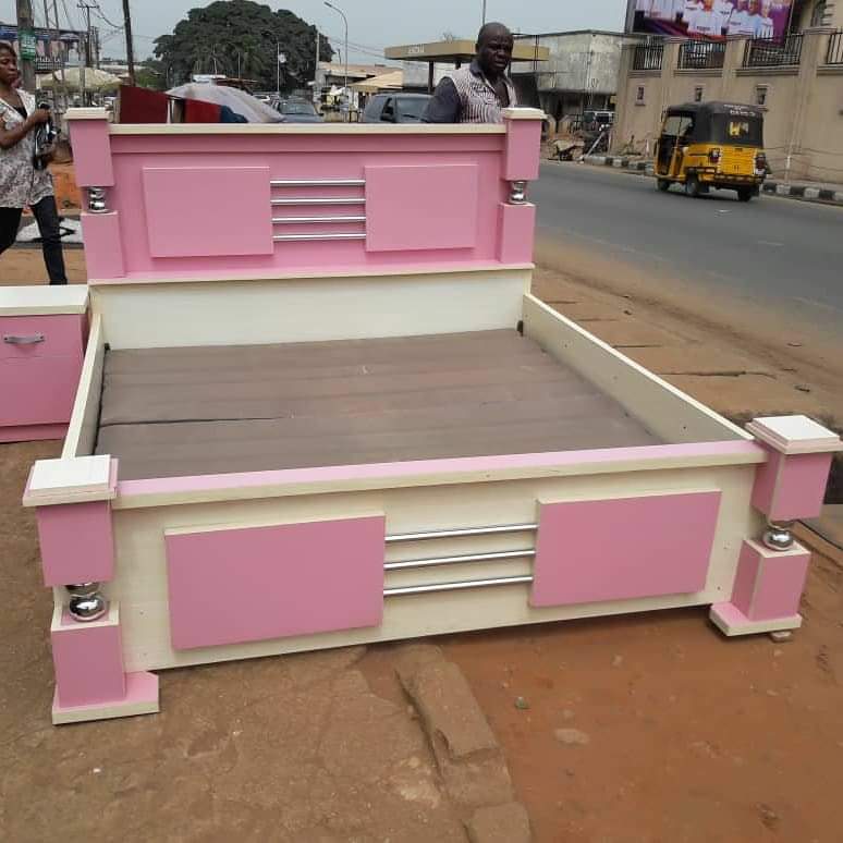 Sun-Pilot Interiors Bed with Frame - Image 3