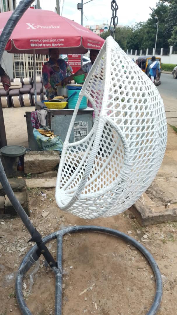 Sun-Pilot Interiors Basket Swing Chair - Image 4