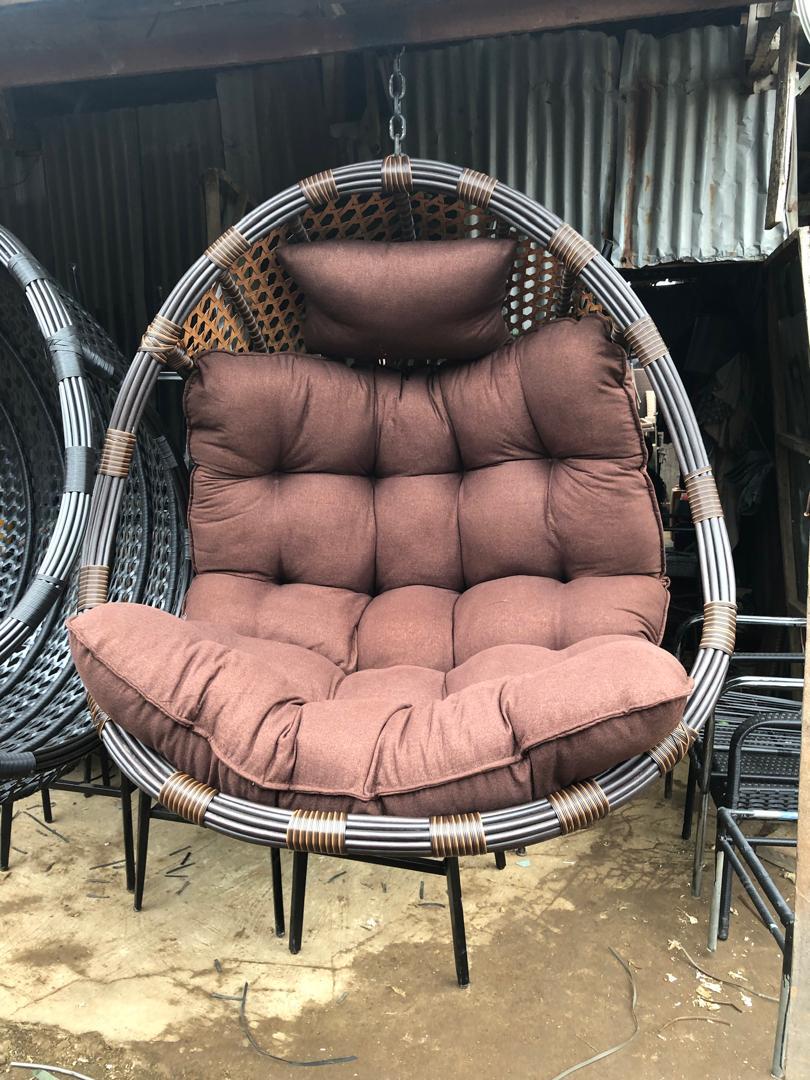 Sun-Pilot Interiors Basket Swing Chair - Image 2