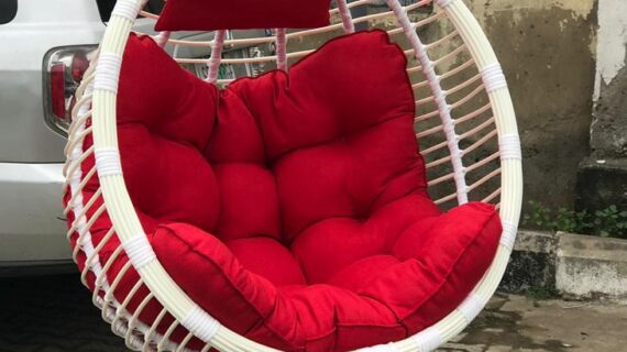 Sun-Pilot Interiors Basket Swing Chair